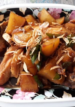 Foto resep Semur daging ayam