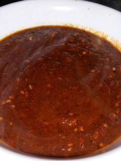 Una foto de Salsa de chile de árbol