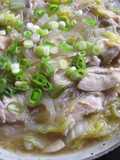 Simmered Pork & Wombok with Harusame Noodles