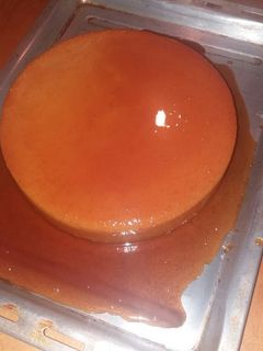 Una foto de Budín de pan con caramelo