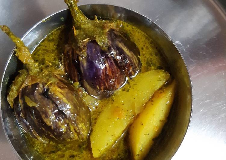 Step-by-Step Guide to Prepare Any-night-of-the-week Brinjal curry
