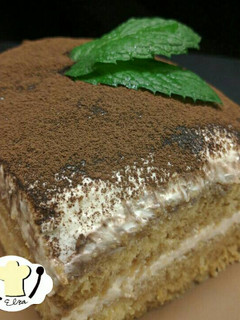 Foto resep Tiramisu Cake *no scale, no oven, no mixer*