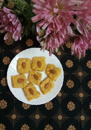 ম্যাঙ্গো কালাকান্দ (Mango Kalakand Recipe In Bengali) রেসিপির প্রধান ছবি