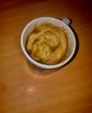 Mug cake de rollo de canela