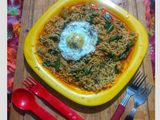ভেজ চাও উইথ এগ পোচ (Veg Chow With Egg Poach, Recipe in Bengali)