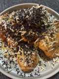 Pisang goreng wijen coklat keju