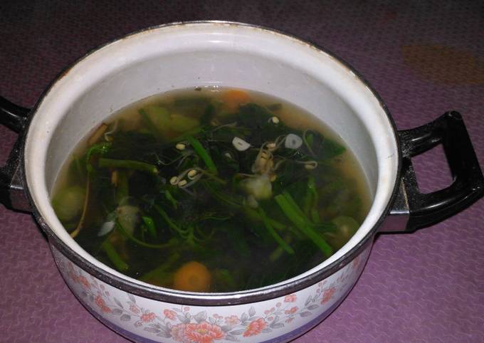 Bagaimana Membuat Sayur bayam murah sehat Anti Gagal