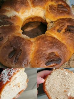 Foto di Pan brioche con il cioccolato