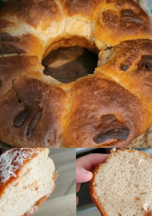 Foto di Pan brioche con il cioccolato