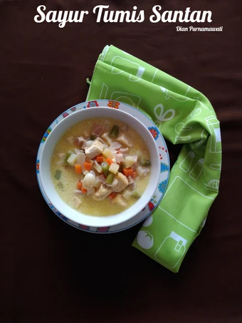 Langkah Gampang Membikin Resep Sayur Tumis Santan yang Lezat Sekali Anti Ribet, Lezat