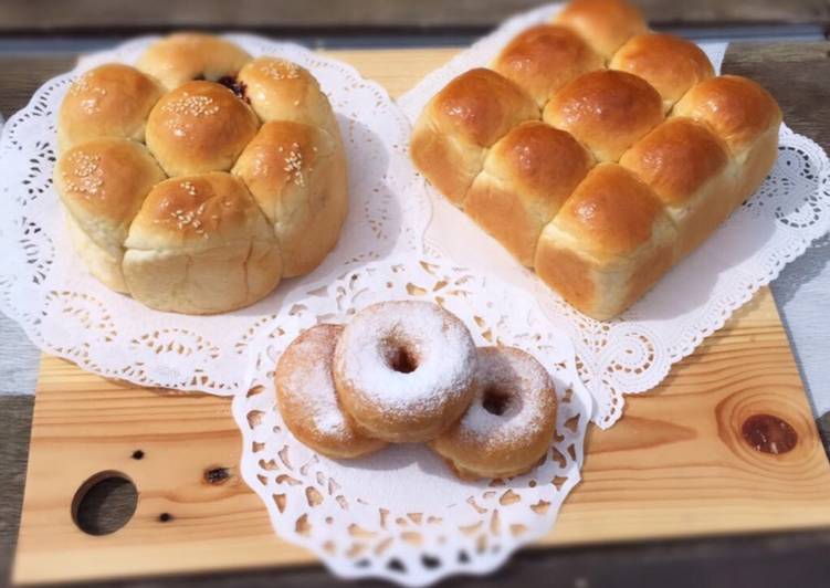 Roti Sobek / Donut tanpa Susu & Telur