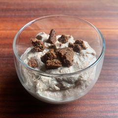 A picture of Choc Ripple Biscuit & Ricotta Dessert.