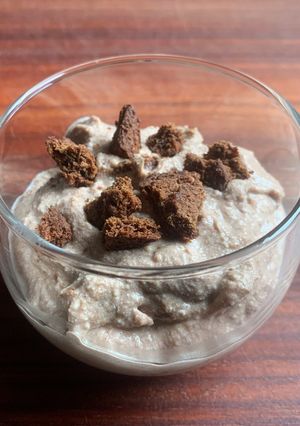 A picture of Choc Ripple Biscuit & Ricotta Dessert.