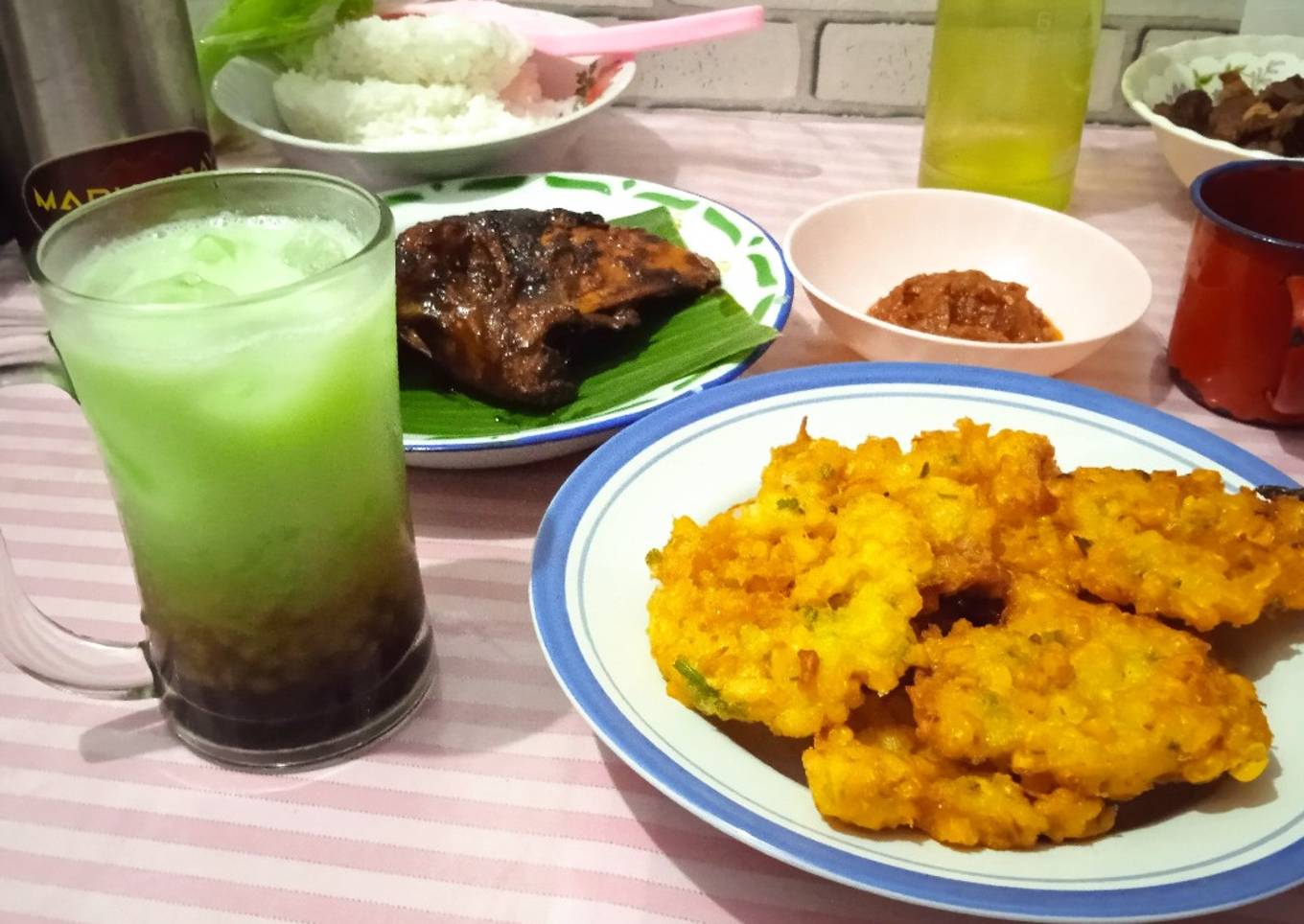 Es cendol favorit keluarga, simple