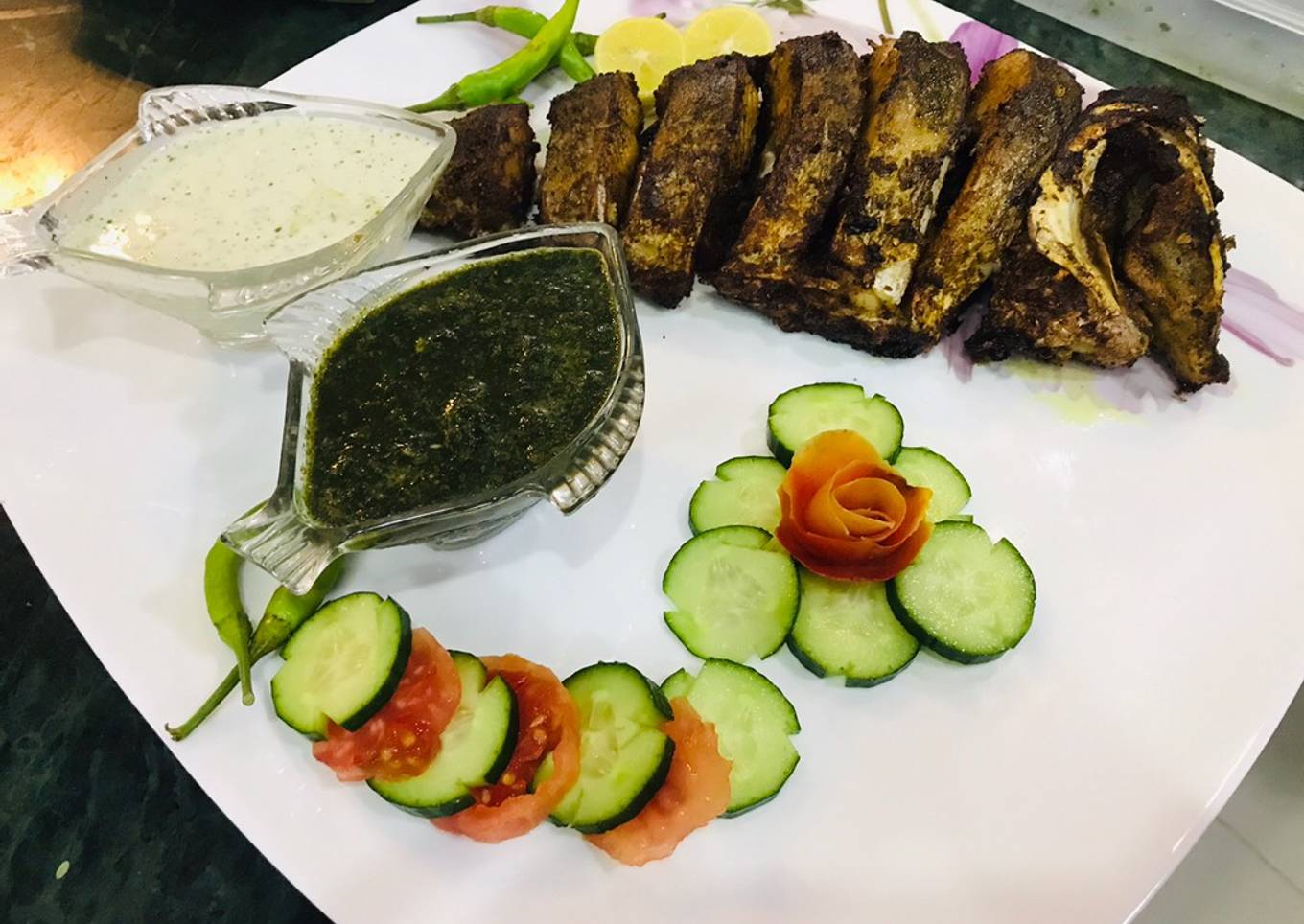Fried fish