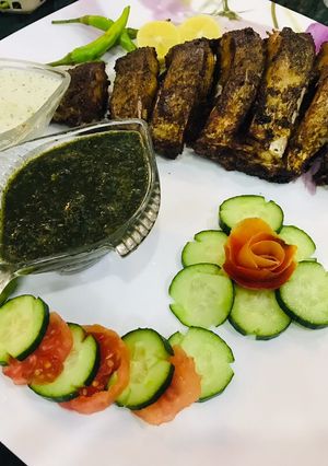 A picture of Fried fish.