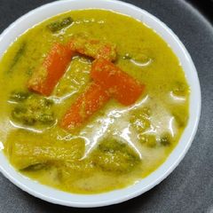 A picture of Udupi Style Avial.