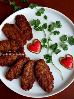 عکسی از دستور شامی کباب