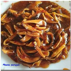 A picture of Saabut amchur ki khatti mithi chutney 😊😊😊.