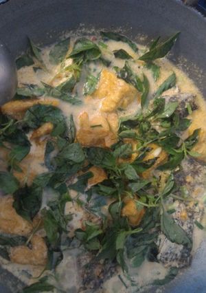 Foto resep Mujaher tahu santan pedas