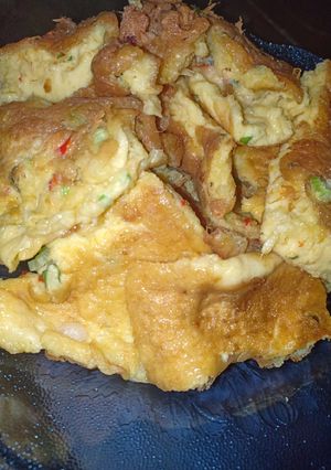 Foto resep Telur dadar mantul