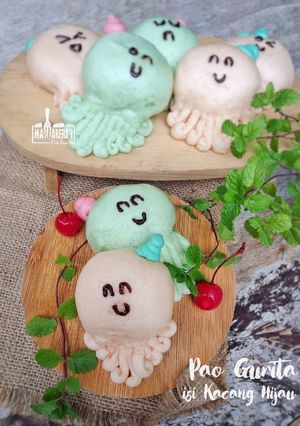 Foto resep Pao Gurita isi Kacang Hijau