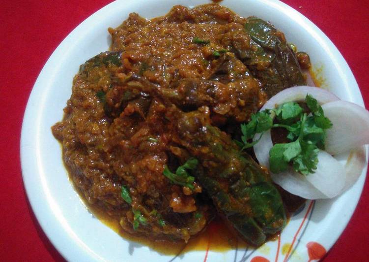 Recipe of Speedy Stuffed masala brinjal