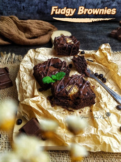 Foto resep Fudgy Brownies