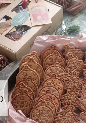 【視頻】纯素造型薑餅 的食譜成品照片