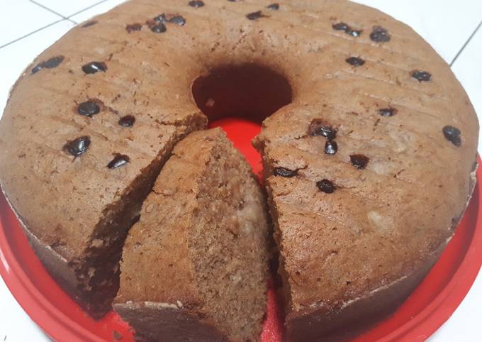 Resep Banana cake moist pas, Bisa Manjain Lidah