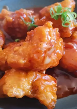 Une photo de Cabillaud Sauce Piquante