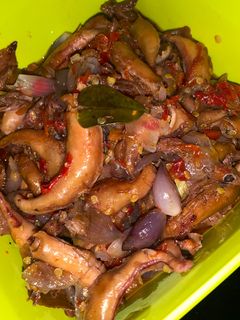 Foto resep Cumi asin sambel bawang ala Nana