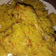 A picture of Chicken pulaou...#eid k pakwaan...