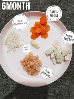 Foto resep Mpasi 6 bulan hari pertama