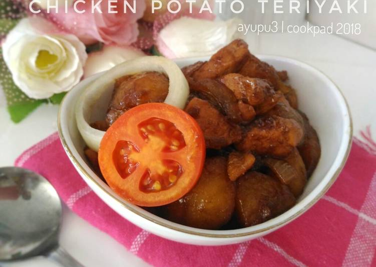 Chicken potato teriyaki