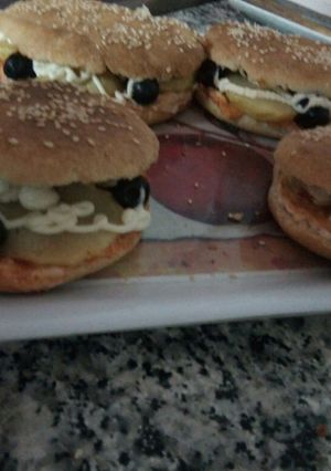صورة لوصفة همبورقر خفيف روعة