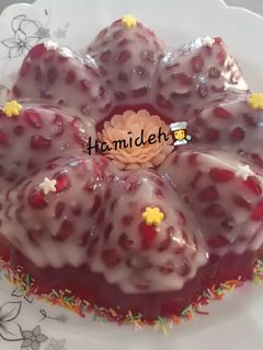 عکسی از دستور ژله انار😍