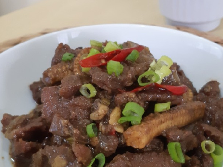 Resep Beef Blackpepper (Sapi Lada Hitam) Anti Gagal