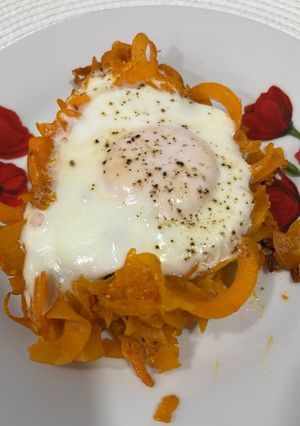 A picture of Sweet potatoes nest.