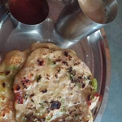 A picture of Aloo Paratha.