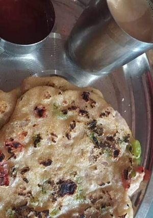 A picture of Aloo Paratha.