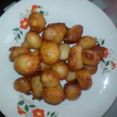 A picture of Kaimati #onemonthsnackchallenge #deepfriedsnacks#.