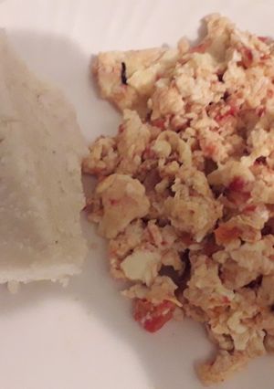 A picture of Scrambled eggs.
