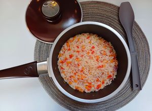 Una foto de Arroz Pilaf