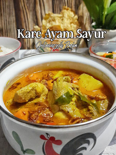 Foto resep Kare Ayam Sayur