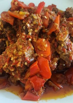 Foto resep Dendeng Balado Padang#BikinRamadhanBerkesan