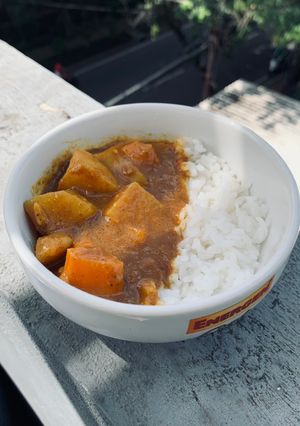Foto resep Japanese spicy curry rice (improved) tanpa curry block