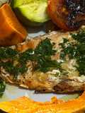 Trucha a la Plancha con Verduras