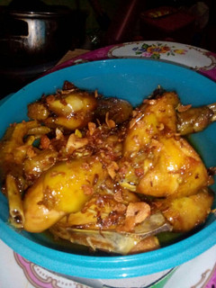 Foto resep Ayam goreng bumbu rujak