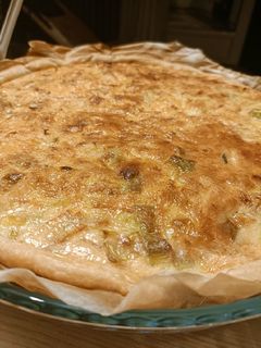Une photo de 🌱Quiche aux poireaux